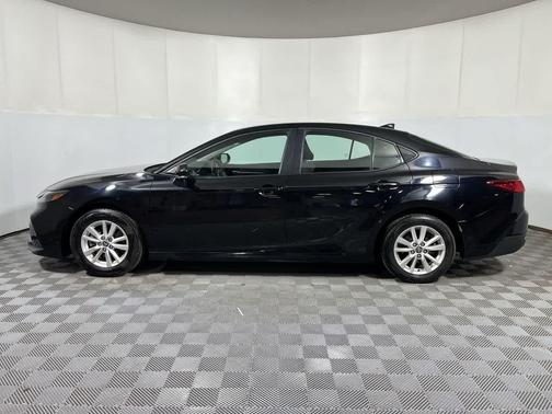 Midnight Black Metallic 2025 Toyota Camry LE