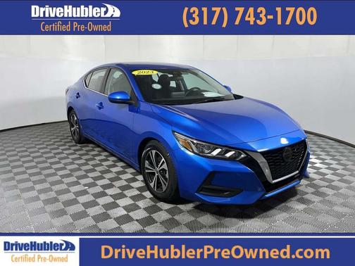 Electric Blue Metallic 2023 Nissan Sentra SV