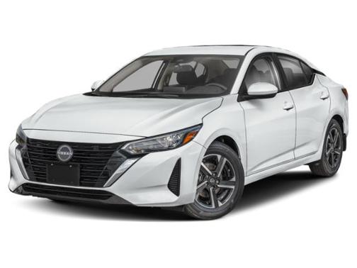 Aspen White Tricoat 2024 Nissan Sentra SV