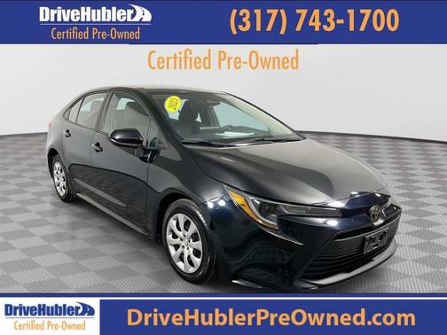 Midnight Black Metallic 2023 Toyota Corolla LE