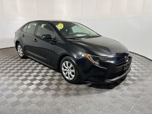 Midnight Black Metallic 2023 Toyota Corolla LE