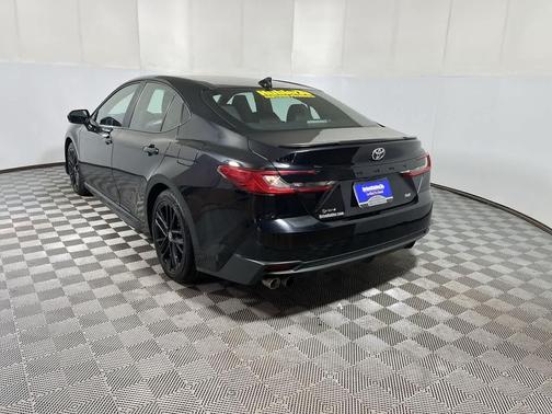 Midnight Black Metallic 2025 Toyota Camry SE