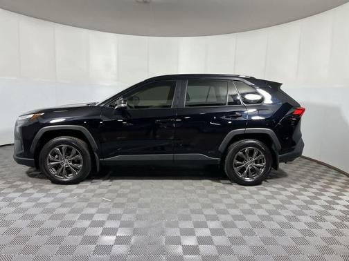 Midnight Black Metallic 2023 Toyota RAV4 Hybrid XLE Premium