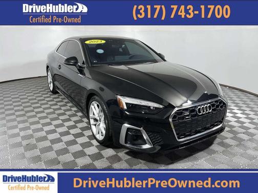 Mythos Black Metallic 2023 Audi A5 45 S line Premium Plus