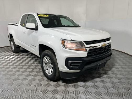 Summit White 2022 Chevrolet Colorado LT