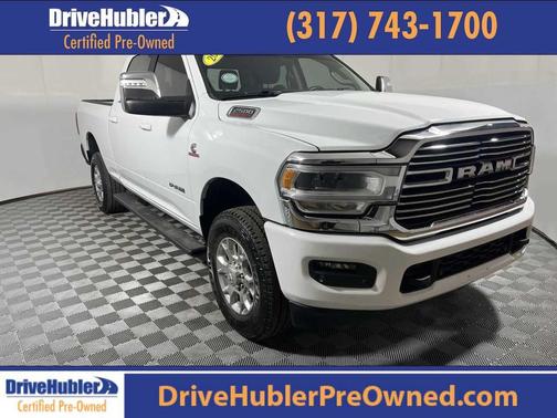 Bright White Clearcoat 2024 RAM 2500 Laramie Crew Cab 4x4 6'4' Box