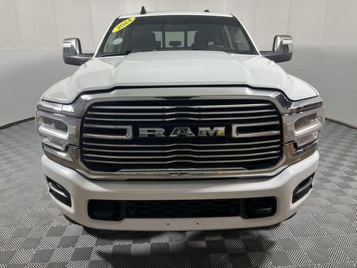 Bright White Clearcoat 2024 RAM 2500 Laramie Crew Cab 4x4 6'4' Box