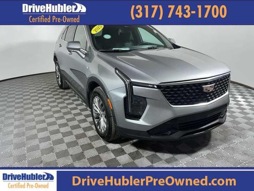 Argent Silver Metallic 2025 Cadillac XT4 Premium Luxury