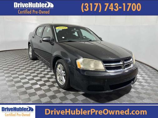 Black Clearcoat 2012 Dodge Avenger SXT