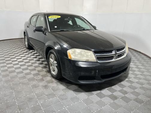 Black Clearcoat 2012 Dodge Avenger SXT