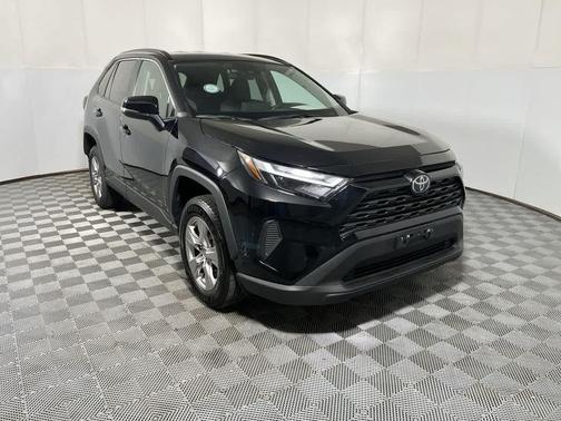 Midnight Black Metallic 2025 Toyota RAV4 XLE