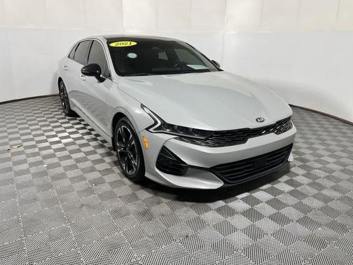 Wolf Gray 2021 Kia K5 GT-Line