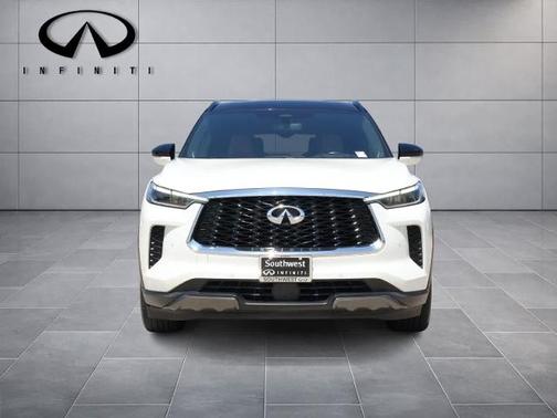 2 Tone Majestic White 2023 INFINITI QX60 AUTOGRAPH