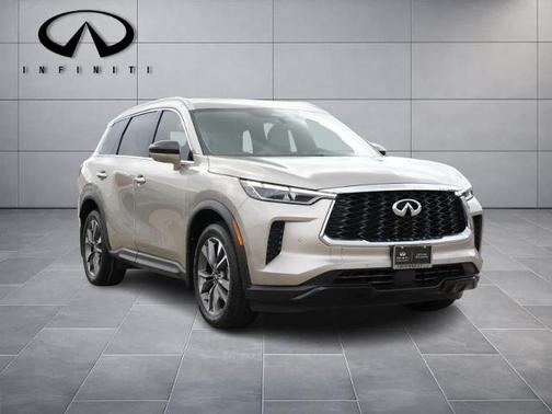 Warm Titanium 2024 INFINITI QX60 LUXE