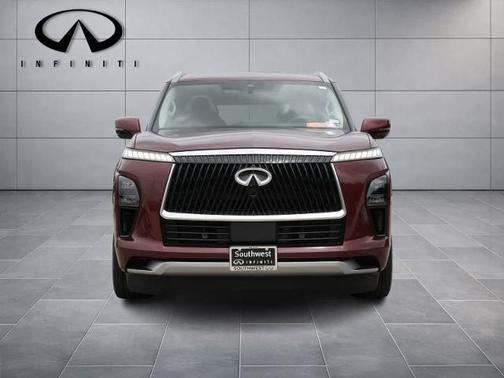 Coulis Red 2025 INFINITI QX80 SENSORY