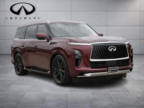 Coulis Red 2025 INFINITI QX80 SENSORY