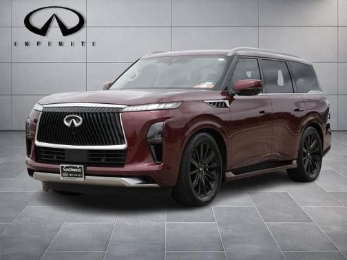 Coulis Red 2025 INFINITI QX80 SENSORY