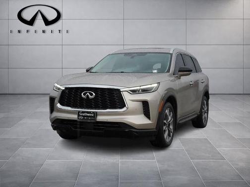 Warm Titanium 2024 INFINITI QX60 LUXE