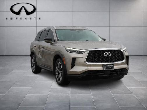 Warm Titanium 2024 INFINITI QX60 LUXE