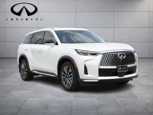Radiant White 2026 INFINITI QX60 LUXE