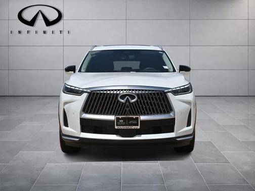Radiant White 2026 INFINITI QX60 LUXE