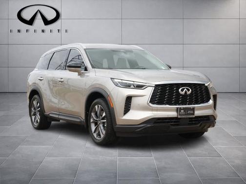 Warm Titanium 2023 INFINITI QX60 LUXE