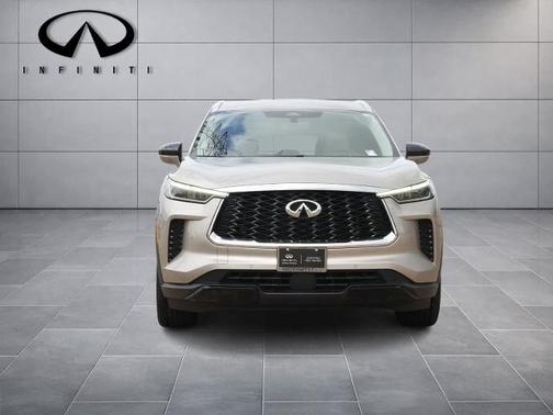 Warm Titanium 2023 INFINITI QX60 LUXE