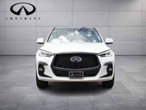 Radiant White 2025 INFINITI QX50 SPORT
