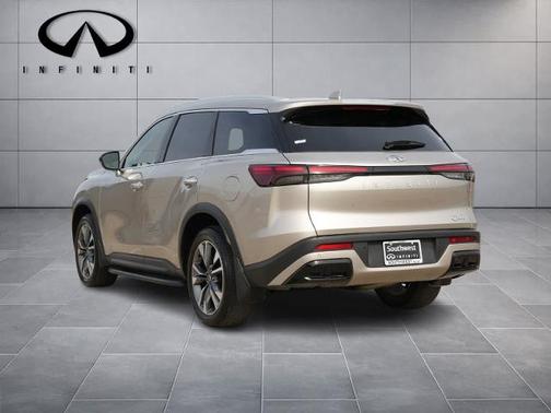 Warm Titanium 2024 INFINITI QX60 LUXE