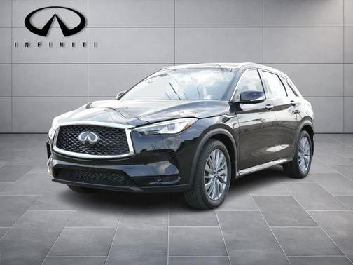 Black Obsidian 2025 INFINITI QX50 LUXE