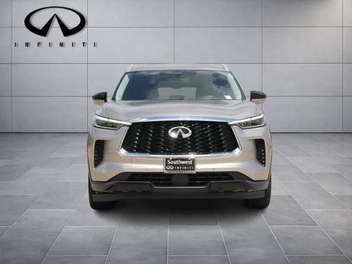 Warm Titanium 2023 INFINITI QX60 LUXE