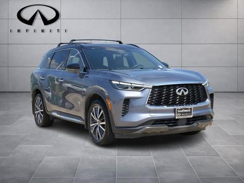 2 Tone Moonbow Blue 2023 INFINITI QX60 AUTOGRAPH