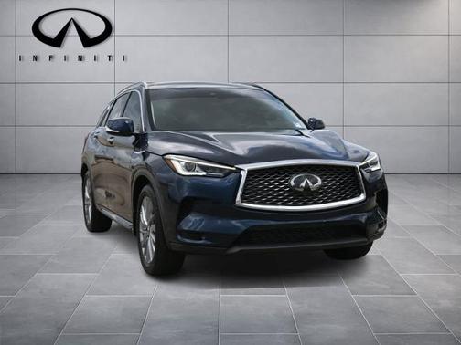 Hermosa Blue 2023 INFINITI QX50 LUXE