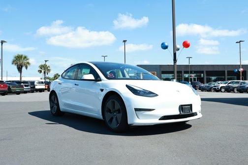 White 2023 Tesla Model 3 Base