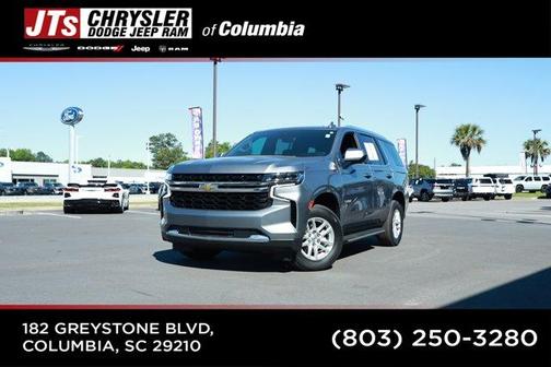 Satin Steel Metallic 2021 Chevrolet Tahoe LS