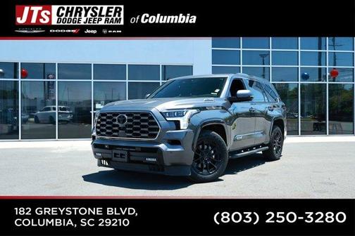 Magnetic Gray Metallic 2025 Toyota Sequoia Platinum