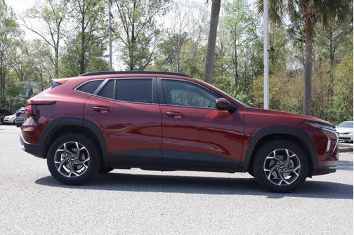 Crimson Metallic 2025 Chevrolet Trax LT