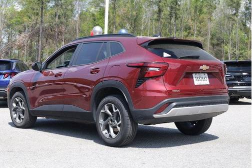 Crimson Metallic 2025 Chevrolet Trax LT