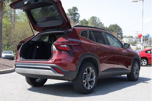 Crimson Metallic 2025 Chevrolet Trax LT
