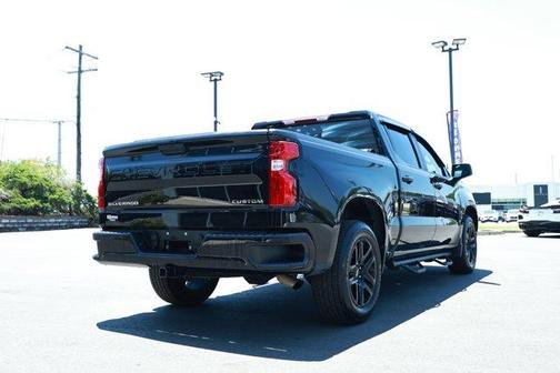 Black 2023 Chevrolet Silverado 1500 Custom