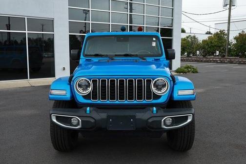 Hydro Blue Pearlcoat 2024 Jeep Wrangler 4xe Sahara