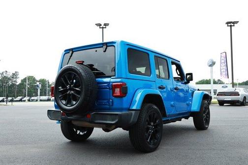 Hydro Blue Pearlcoat 2024 Jeep Wrangler 4xe Sahara