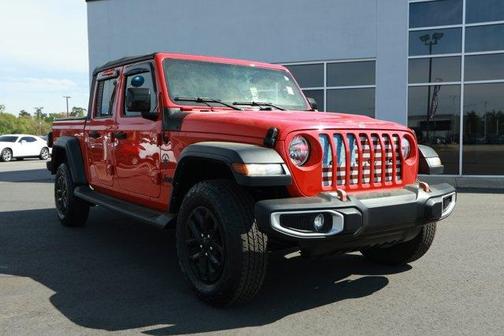 Firecracker Red Clearcoat 2023 Jeep Gladiator Sport