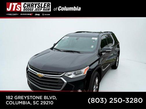 Mosaic Black Metallic 2019 Chevrolet Traverse LT Cloth