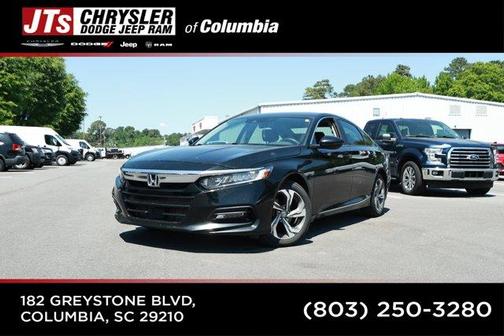 Black 2018 Honda Accord EX-L