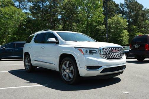 White Frost Tri-Coat 2017 GMC Acadia Denali