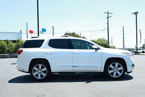 White Frost Tri-Coat 2017 GMC Acadia Denali