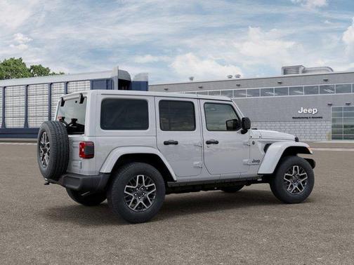 Bright White Clearcoat 2026 Jeep Wrangler Sahara