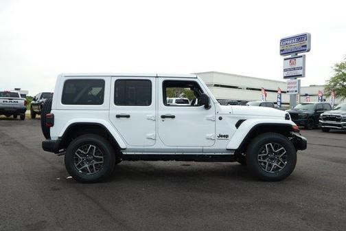 Bright White Clearcoat 2026 Jeep Wrangler Sahara