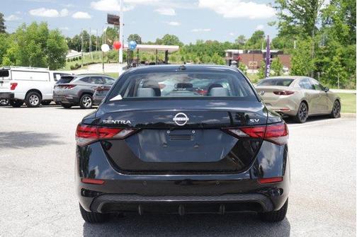 Black 2024 Nissan Sentra SV